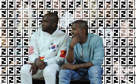 kanye intern fendi|Kanye West And Virgil Abloh Interned At Fendi And ‘Didn't Do.